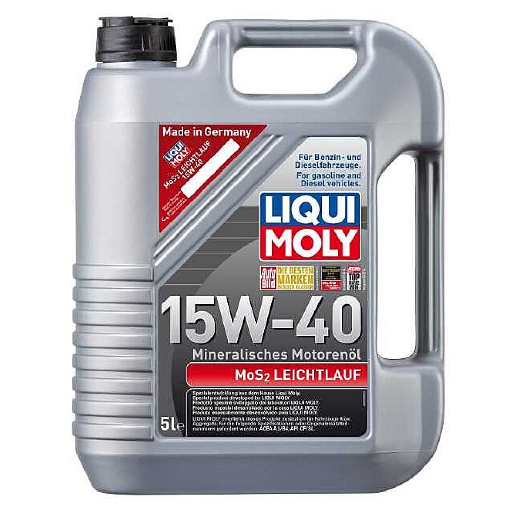 LIQUI MOLY МoS2, Low-Friction 2571 Λάδι κινητήρα  15W-40, 5l, Oρυκτέλαιο