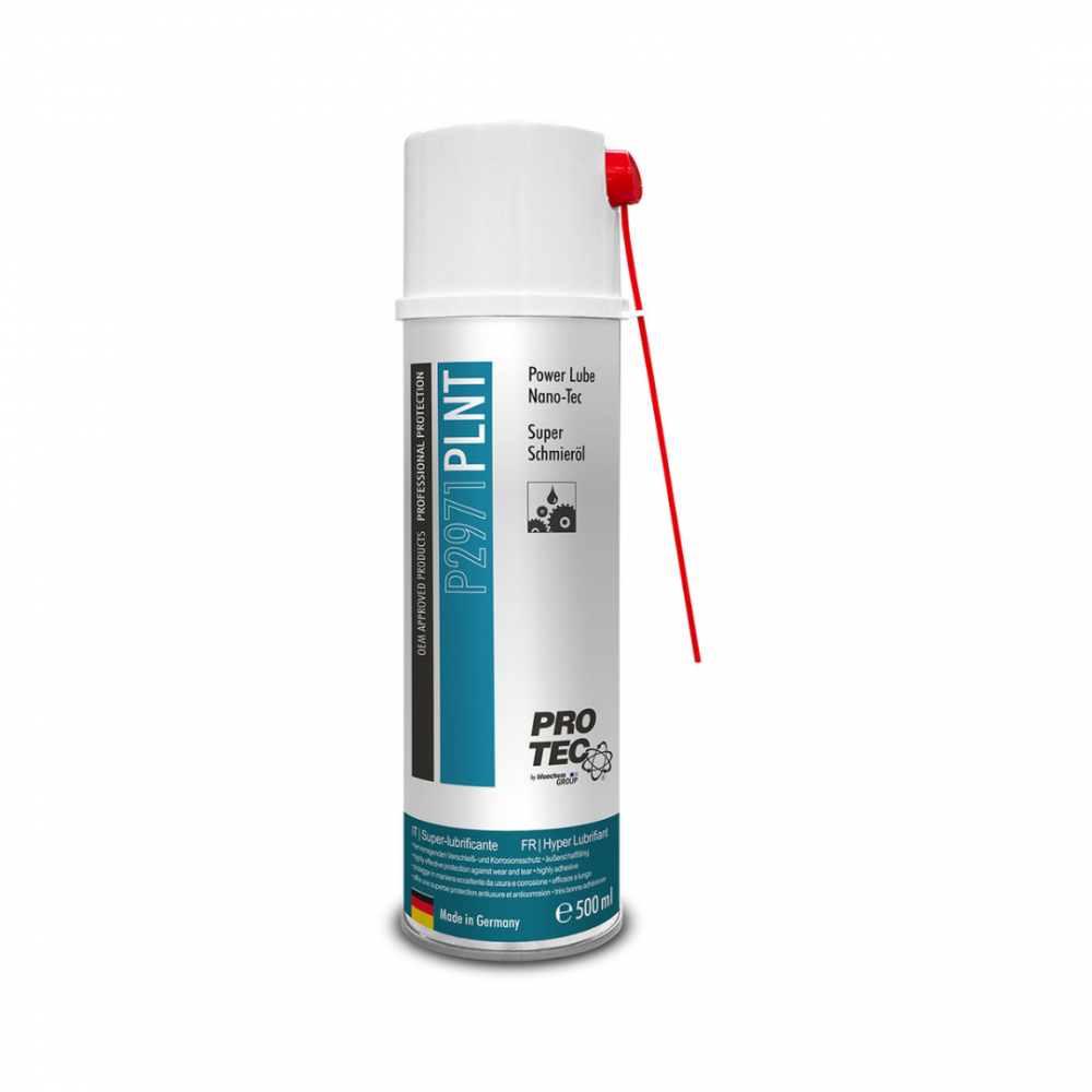 PROTEC Power Lube Nano-Tec P2971 500 ml– Λιπαντικό Νανοτεχνολογίας Υψηλής Αντοχής για Αλυσίδες, Ρουλεμάν & Μηχανικά Μέρη