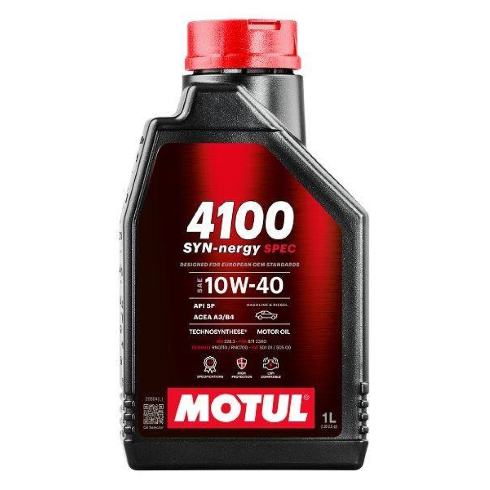 Motul 4100 Syn-nergy Spec 10W-40 1lt