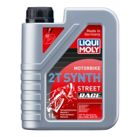 LIQUI MOLY Motorbike 2T Synth Street Race Λάδι Μίξης Πλήρως Συνθετικό 1L για Δίχρονη Μοτοσυκλέτα 1505