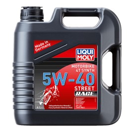 LIQUI MOLY Motorbike 4T Synth 5W-40 Street Race Λάδι Μηχανής Μοτοσυκλέτας 4L Πλήρως Συνθετικό JASO MA2 1685