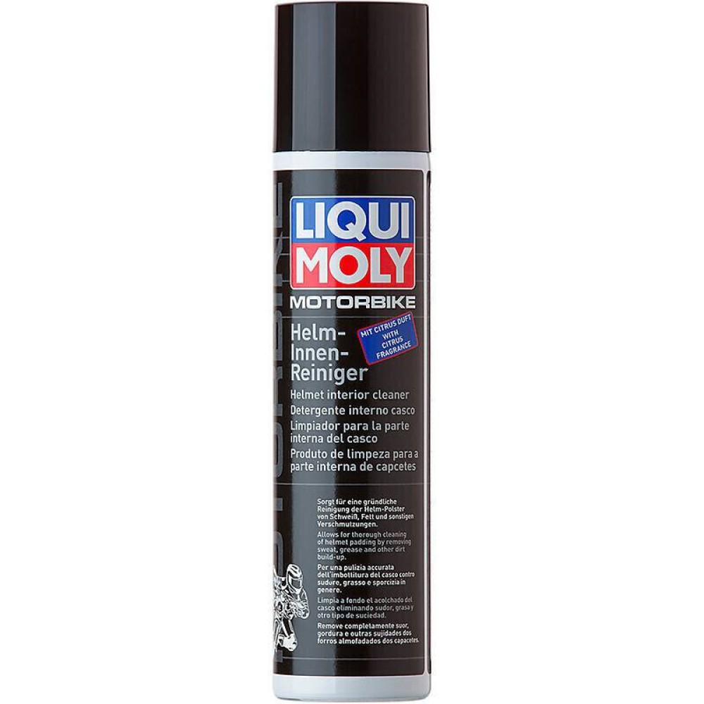 LIQUI MOLY Racing Helm-Innen-Reiniger Καθαριστικό Εσωτερικού Κράνους 300ml για Οσμές Βακτήρια Επένδυση 1603