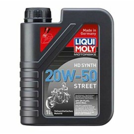 LIQUI MOLY Motorbike HD Synth 20W-50 Street Λάδι Μηχανής Μοτοσυκλέτας 1L Συνθετικό 3816