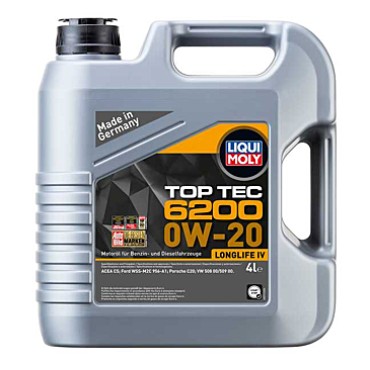LIQUI MOLY TOP TEC 6200 0W-20 4lt