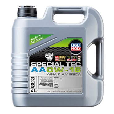 LIQUI MOLY Special Tec AA 0W-16 4lt