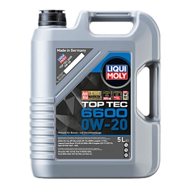 LIQUI MOLY TOP TEC 6600 0W-20 5lt