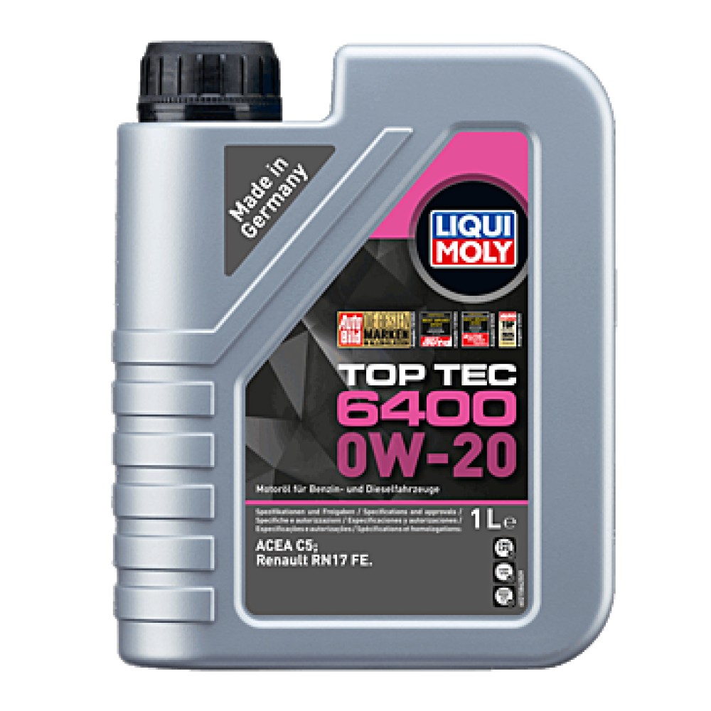 LIQUI MOLY TOP TEC 6400 0W-20 RN 17 FE 1lt