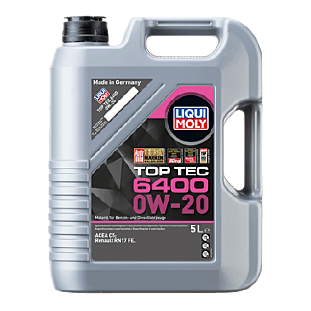LIQUI MOLY TOP TEC 6400 0W-20 RN 17 FE 5lt