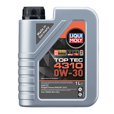 LIQUI MOLY TOP TEC 4310 0W-30 1lt
