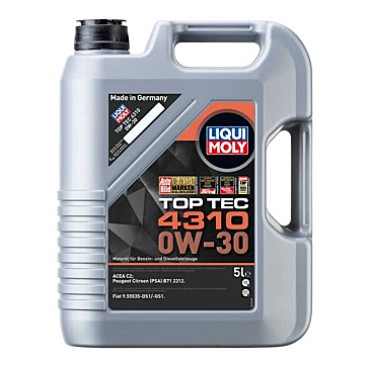 LIQUI MOLY TOP TEC 4310 0W-30 5lt