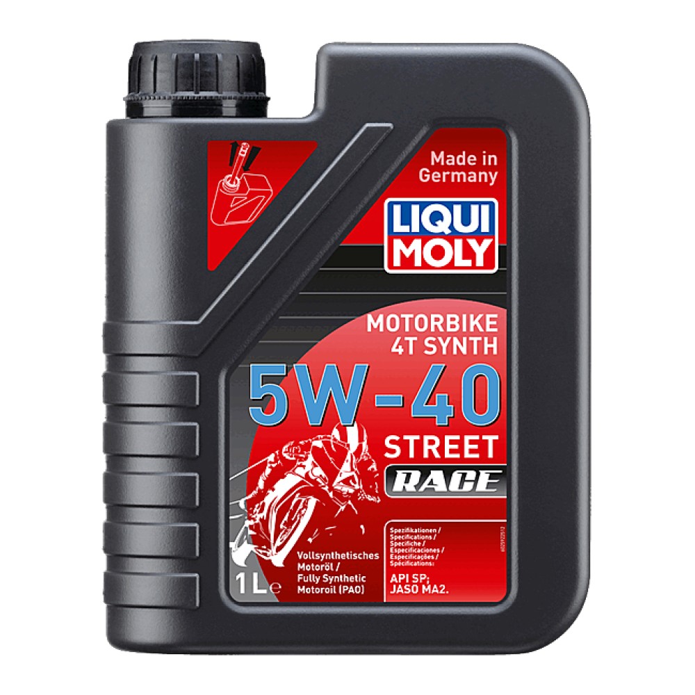 LIQUI MOLY Racing 4T 5W-40 Λάδι Μηχανής Μοτοσυκλέτας 1L Πλήρως Συνθετικό 2592
