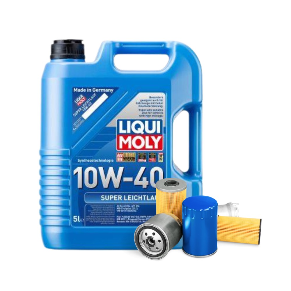 Liqui Moly Super Leicht­lauf 10W-40 5lt με Φίλτρο Λαδιού