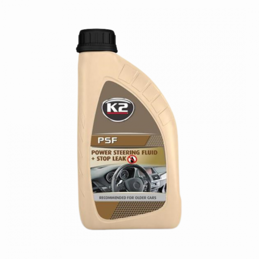 K2 PSF Power Steering Fluid + Stop Leak Υγρό Τιμονιού με στεγανοποίηση 1lt