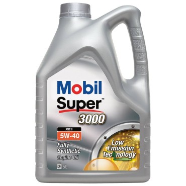 Mobil Super 3000 XE1 Συνθετικό Λάδι Αυτοκινήτου 5W-30 5lt