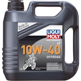 LIQUI MOLY Motorbike 4T 10W-40 Offroad Λάδι Μηχανής 4L για Enduro Motocross Quad 3056