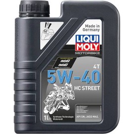 LIQUI MOLY Motorbike 4T 5W-40 Street HC Λάδι Μηχανής Μοτοσυκλέτας 1L JASO MA2 20750