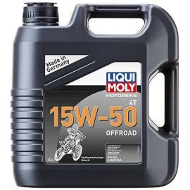 LIQUI MOLY Motorbike 4T 15W-50 Offroad Λάδι Μηχανής 4L για Enduro Motocross Quad 3058