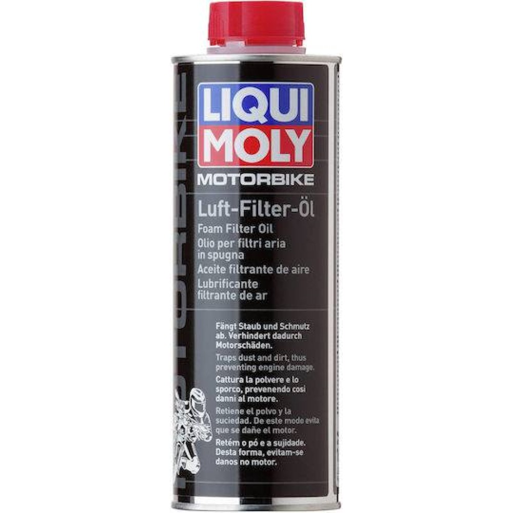 LIQUI MOLY Racing Luft-Filter Oel Λάδι Φίλτρου Αέρα 500ml για Αφρώδη Φίλτρα Μοτοσυκλέτας 1625